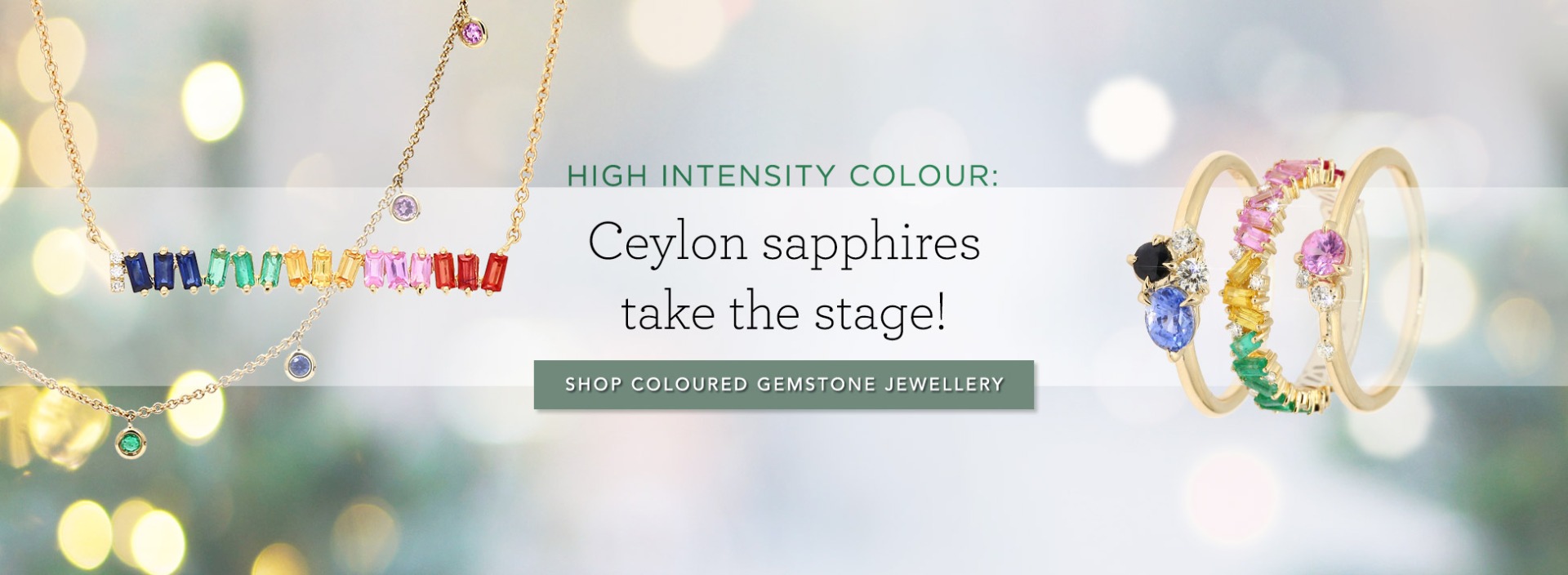 Coloured Gemstone Jewellery | Nina's Jewellery