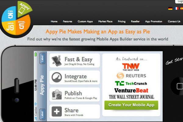 Making Mobile Applications with Appy Pie