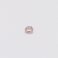 0.06 Carat round cut 6PR Argyle pink diamond