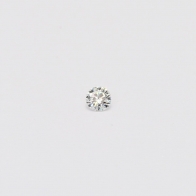 0.04 Carat round cut white diamond