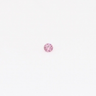0.015 Carat round cut 5P/PP Argyle pink diamond