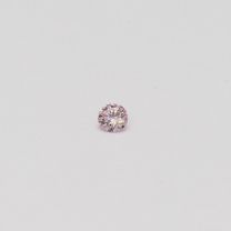 0.035 Carat round cut 6-7P/PP Argyle pink diamond