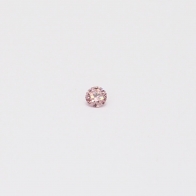 0.02 Carat round cut 6P/PP Argyle pink diamond