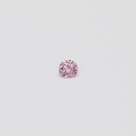 0.05 Carat round cut 6PP Argyle pink diamond