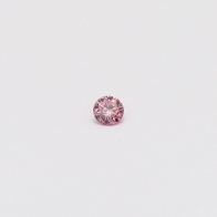 0.06 Carat round cut 4P Argyle pink diamond