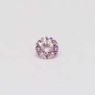 0.27 Carat round cut 7PP certified Argyle pink diamond