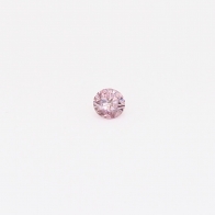 0.06 Carat round cut 6P Argyle pink diamond