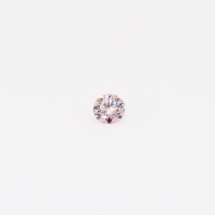 0.055 Carat round cut 6-7P/PR Argyle pink diamond