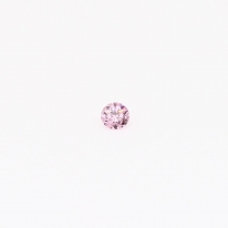 0.03 Carat round cut 5P/PP Argyle pink diamond