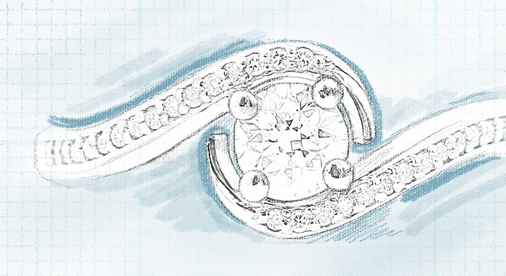 Design your own diamond ring with Nina’s
